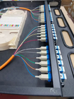 Het Rek van Sc UPC van CATV LAN WAN Fiber Optic Patch Panel zet op